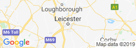 Leicester map
